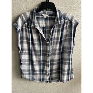 ❤️Lucky Brand Sleeveless Gauze Shirt